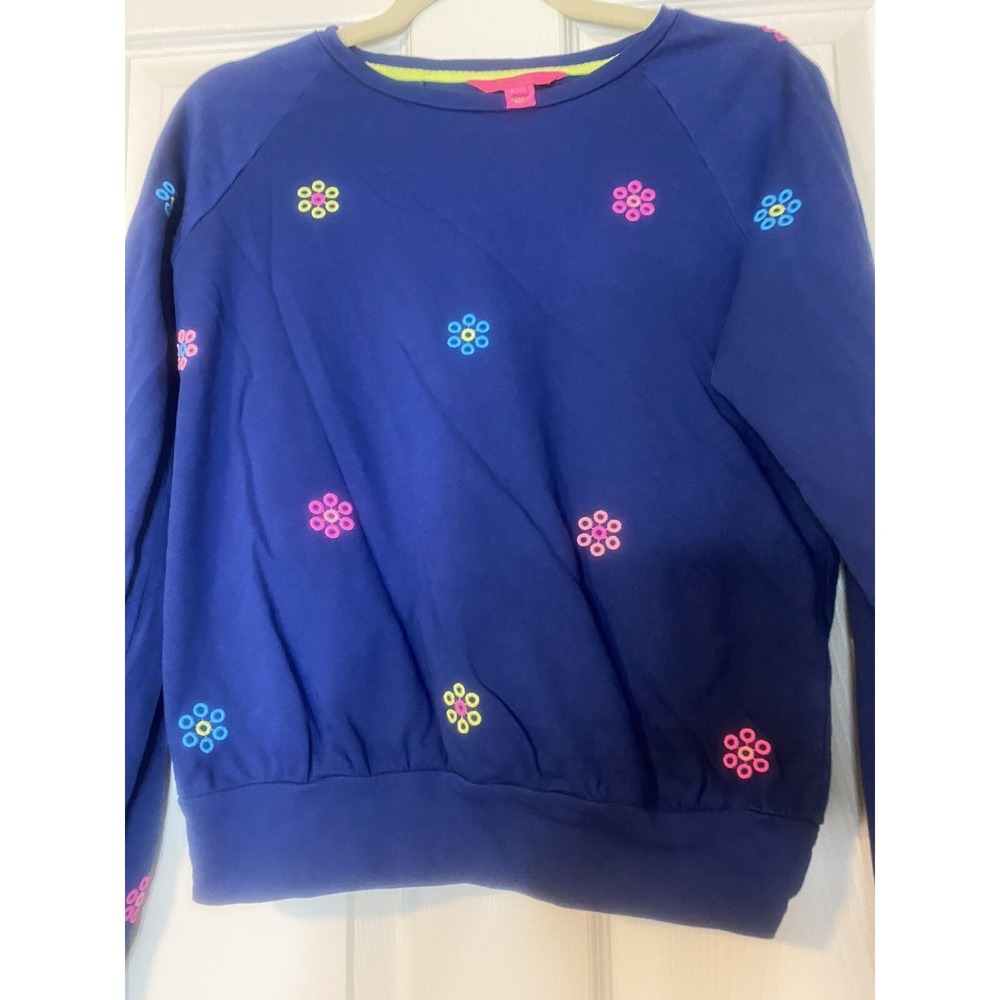 Lilly Pulitzer Landyn Sweatshirt Size XS Ditsy Daisy - Picture 2 of 8